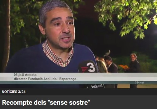 Notícia 3/24. Recompte dels “sense sostre”