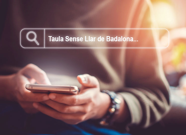 Contacta amb Taula Sense Llar de Badalona