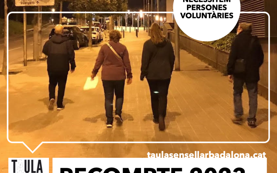 Quart Recompte de Persones Sense Llar de Badalona, el 30 de maig de 2023