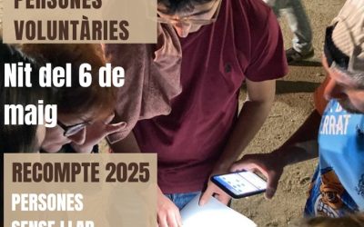 Crida de Voluntariat per al Cinquè Recompte de Persones Sense Llar a Badalona (nit del 6 al 7 de maig)